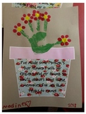 Easy Mother's Day Craft, card, and questionnaire. Also in SPANISH