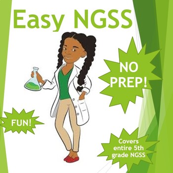 Preview of Easy NGSS 5th (Fun No Prep Science Curriculum)