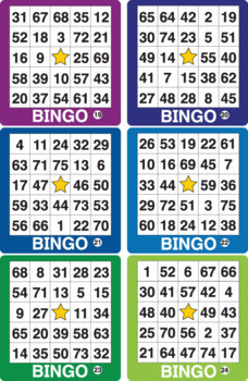 Number Bingo 1-75 ESL ELL Newcomer Game by Donald's English Classroom