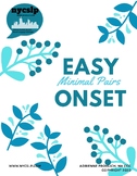 Easy Onset Minimal Pairs for Voice and Fluency