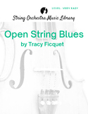 Easy Orchestra Sheet Music: Open String Blues | Original C