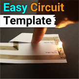 Easy Paper Circuit for STEM and STEAM Activities!