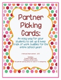 Easy Partner Assignment Cards
