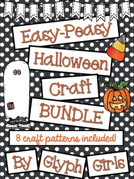 Preview of Easy-Peasy Halloween Craft BUNDLE