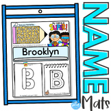 Name Activities | Editable Name Mats for PreK, Preschool a