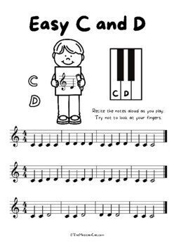 Simple Kids Songs for Beginner Piano Players