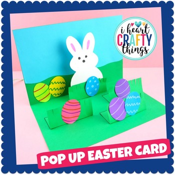 Preview of Easy Pop Up Easter Card Craft -Simple Easter Craft