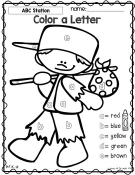 Worksheets for Kindergarten September by Learning with Mrs Langley