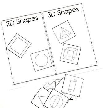 pre k 3d shape lesson plans