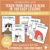 Easy Reader Bundle #3 - Compatible with Teach Your Child to Read