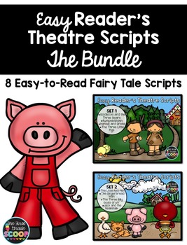 Preview of Easy Reader's Theatre Fairy Tale Scripts BUNDLE