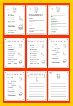 German for Beginners Easy Reading texts and worksheets by little helper