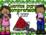 Easy Reading Comprehension SUMMER in Spanish comprensión d
