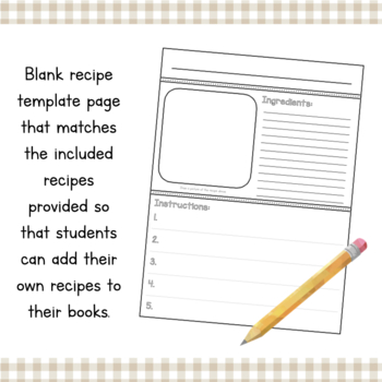 Kids Blank Recipe Book: A Blank Recipe Books for Kids to Write in Their  Delicious Recipes | Gifts for Kids Who Love to Cook