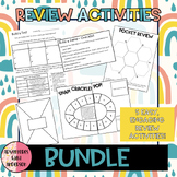 Easy Review Activities: 5 FUN ways to Review!