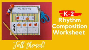 Preview of Easy Rhythm Composition - Fall Theme