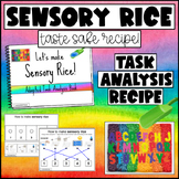 Easy SENSORY RICE Recipe - Sensory rice TASK ANALYSIS - DI