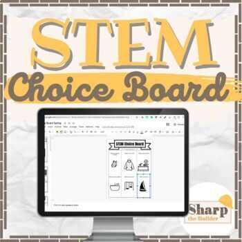 Preview of Easy STEM activities | Choice board  | Volume 4 | Digital Product