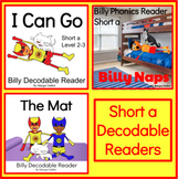 Short a Decodable Readers with Superheros and Writing Responses
