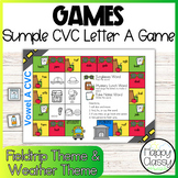 Easy Simple Reading Game for CVC Words (Short A)