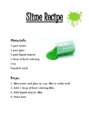 Easy Slime Recipe