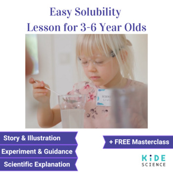 Preview of Easy Solubility Science Experiment for 3-6 Year Olds - Kide Science