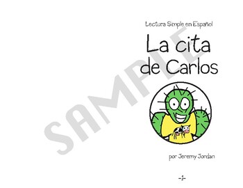 Preview of Easy Spanish Reader - La cita de Carlos