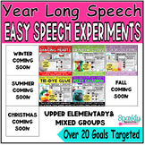 Easy Speech Experiments Growing Bundle Speech Therapy Lang