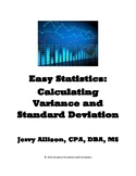 Easy Statistics: Calculating Variance and Standard Deviation