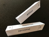 Easy Student Name Tags using Word's Mail Merge