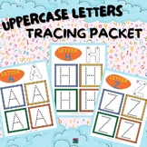 Easy Uppercase Letters Tracing Packet