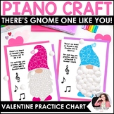 Easy Valentine's Day Piano Practice Craft – There's Gnome 