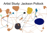 Easy Google Slides Jackson Pollock Artist Study: Elementar