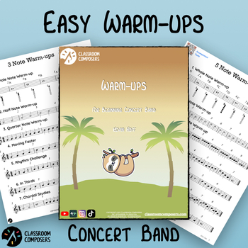 Preview of Easy Warm-ups | Concert Band