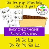Easy Xylophone Song Center | Mi So La and Pentatonic