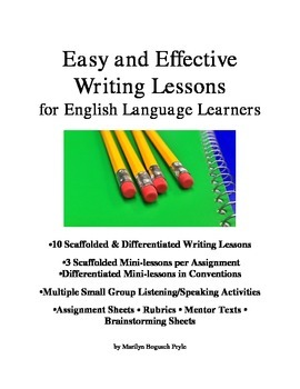 Preview of ELL Writing Workshop: 10 Writing Activities for ELLs