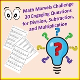 Easy and Fun Multiplication & Subtraction and Division Qui