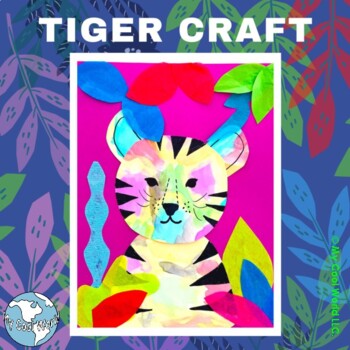 Preview of Easy and Fun Tiger Craft, Little Prep