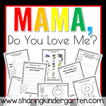 Preview of Mama, Do You Love Me? Read Aloud, Sub Plans, Story Expansion