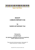 Easy n Fun: Analysis of Mozart Symphony in G minor K183