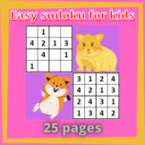 Easy sudoku for kids-improving their Logic and Reasoning skills.