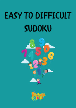 Preview of Easy to Difficult Sudoku