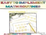 Easy to Implement Math Routines - Algebra Picture Puzzles