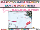 Easy to Implement Math Routines - Broken Calculator