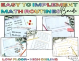 Easy to Implement Math Routines Bundle