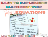 Easy to Implement Math Routines - Today's Equations