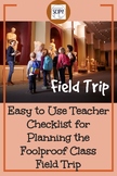 Easy to Use Teacher Checklist for Planning the Foolproof C