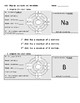 Easy to do Bohr diagram and Lewis dot structure worksheet by SciYeung