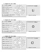 Easy to do Bohr diagram and Lewis dot structure worksheet by SciYeung