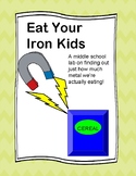 Eat Your Iron Kids (A Middle School Science lab on eating metal)